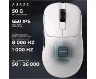 Ajazz AJ179PRO 3395-8K ze stacją dokującą biała - 1536387 - zdjęcie 9